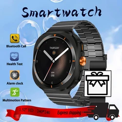 2025 New Watch 7 Smartwatch Men 1.52” HD Bluetooth Call Health Tracking Wireless Charging Smart Watches For Galaxy 7 Android Ios