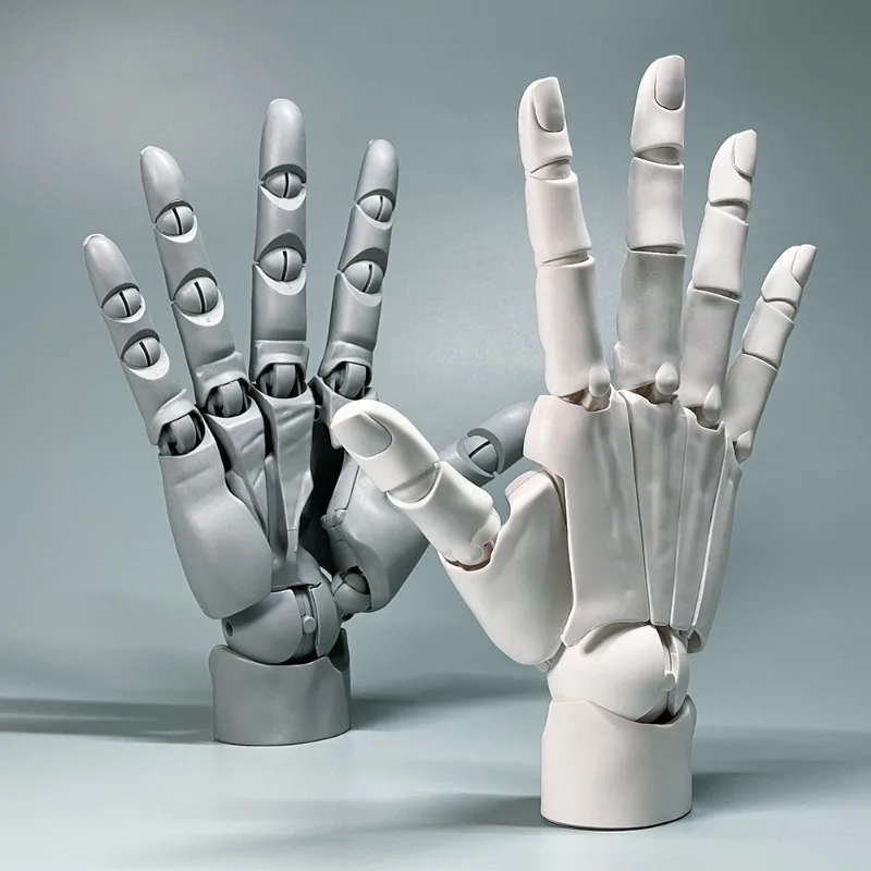 Articulated Hand Model Drawing Figurine Sketch Artist Painting Sculpture Hand Finger Joint Figurine Figma Doll House Decoration