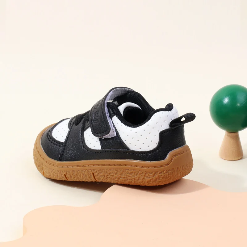 Babyschuhe, hochwertiges Kleinkind, 1–5 Jahre, Gummisohle, rutschfest, weiches PU, für Jungen und Mädchen, Frühlings- und Herbststil, Ooydoor BM06 – Detail 6