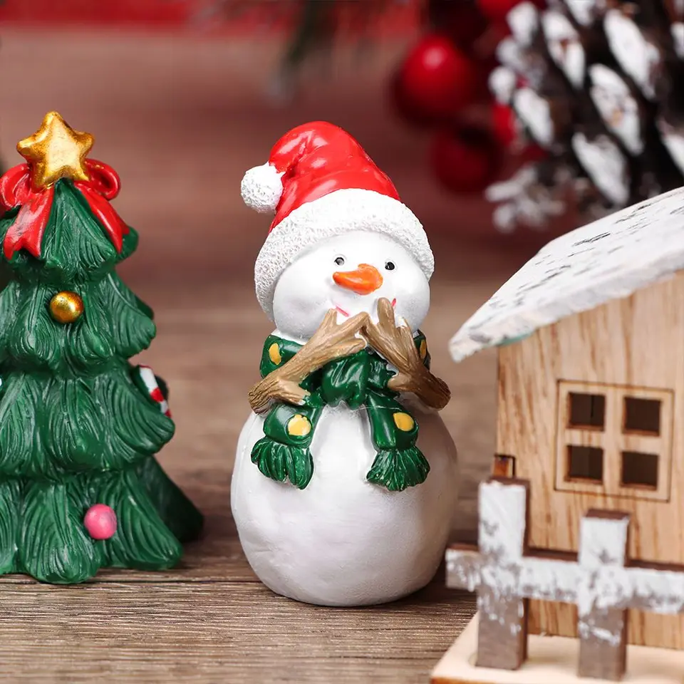 Lot De 8 Jouets à Remonter De Noël – Père Noël, Pingouin, Bonhomme De Neige Et élan – Cadeau Festif