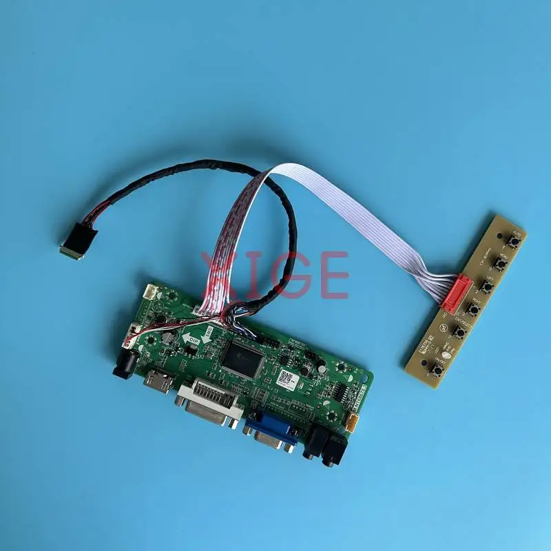 Controller Board Fit B156HTN03 B156HTN01 N156HGE B156HTN02 1920x1080 Laptop Display Screen 1920*1080 HDMI+DVI+VGA 40Pin LVDS Kit