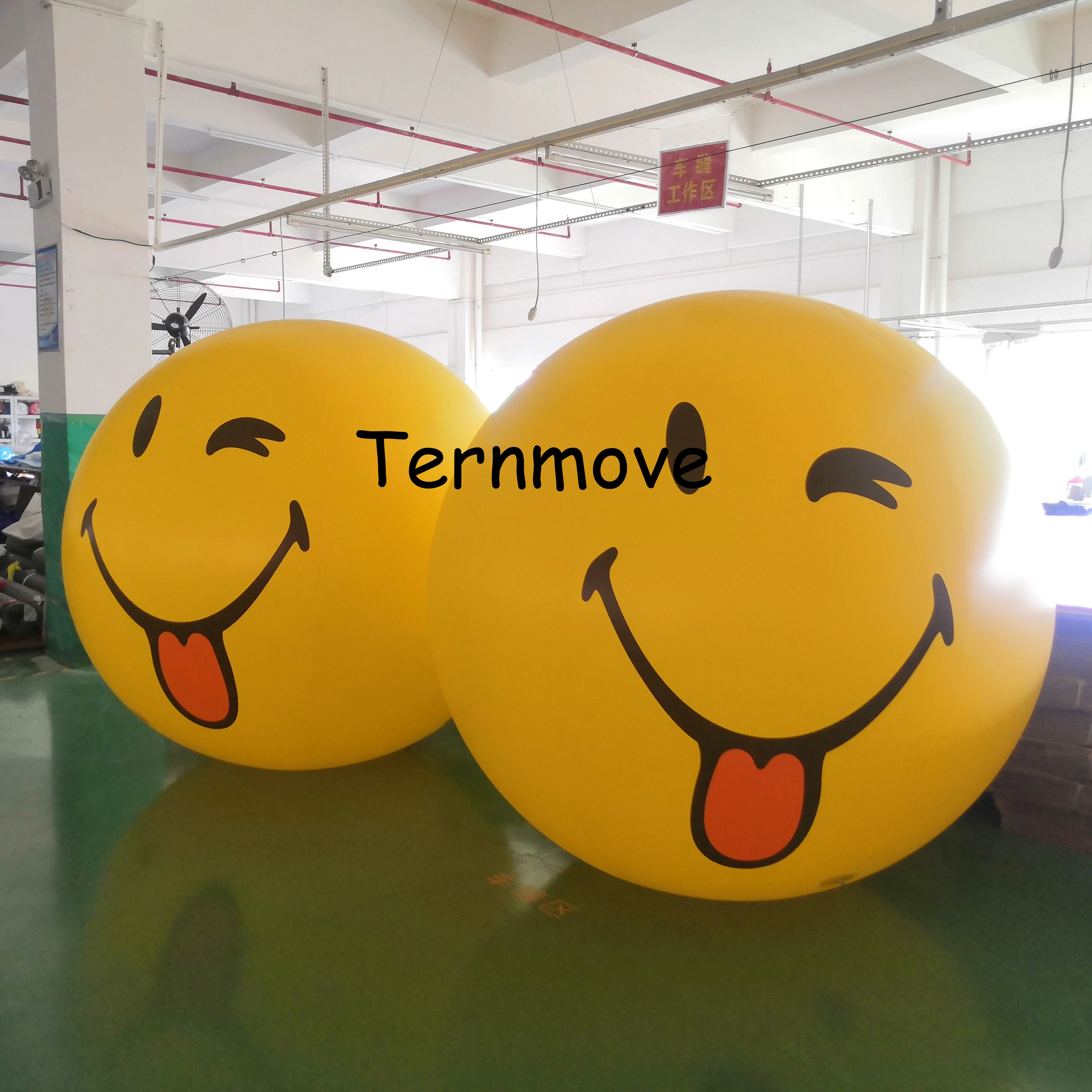 Smiling face balloon DIY logo /photo printing PVC ball Party decorations party supplies Store promotional Hang ground ball