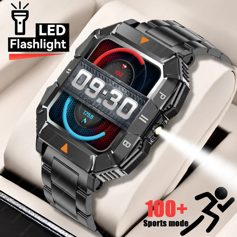 

Умные часы Xiaomi 2025 с 1,83-дюймовым экраном, фонариком, Bluetooth-звонками, мониторингом здоровья, 100+ спортивными режимами, водонепроницаемые, для мужчин, для активного отдыха