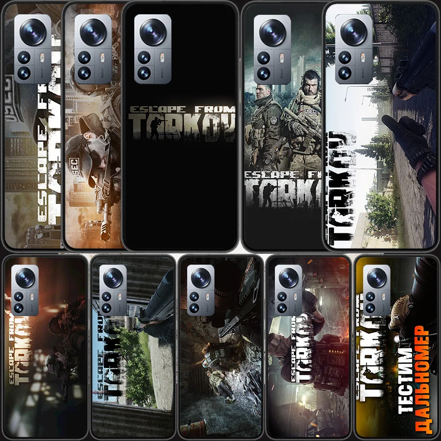 Escape From Tarkov Phone Case For Xiaomi Mi 13 12 11T 10T 12T Pro 12X 11i 11 Ultra 10 Lite 5G 9 8 6X 5X A1 A2 Cover Capa Coque F