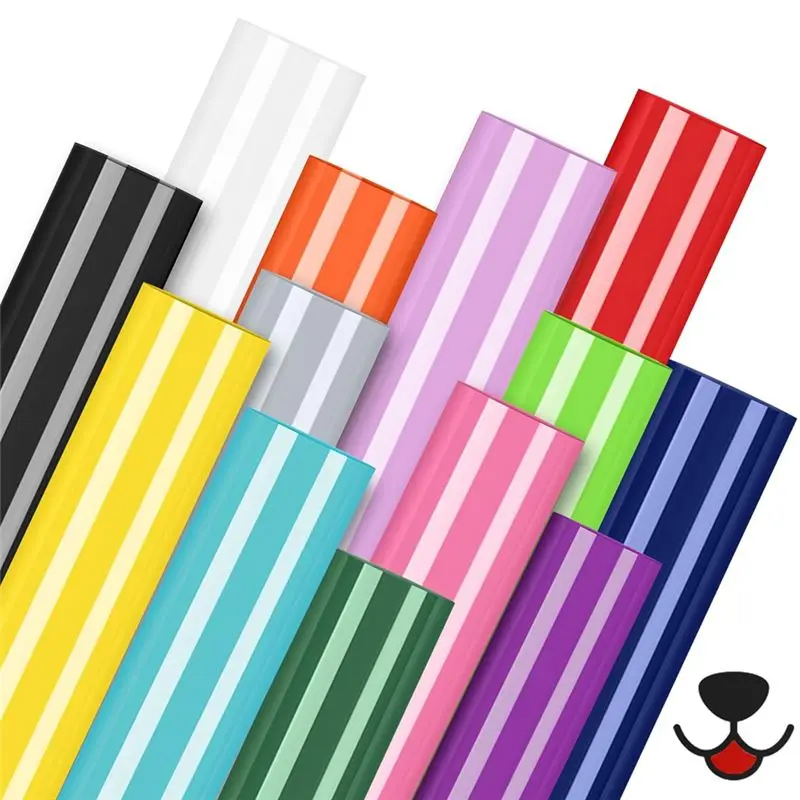 Customer Favorite Permanent Vinyl Sheets,20 Packs 12X10in Permanent Vinyl Self Adhesive Permanent Vinyl Sticker Party Decoration