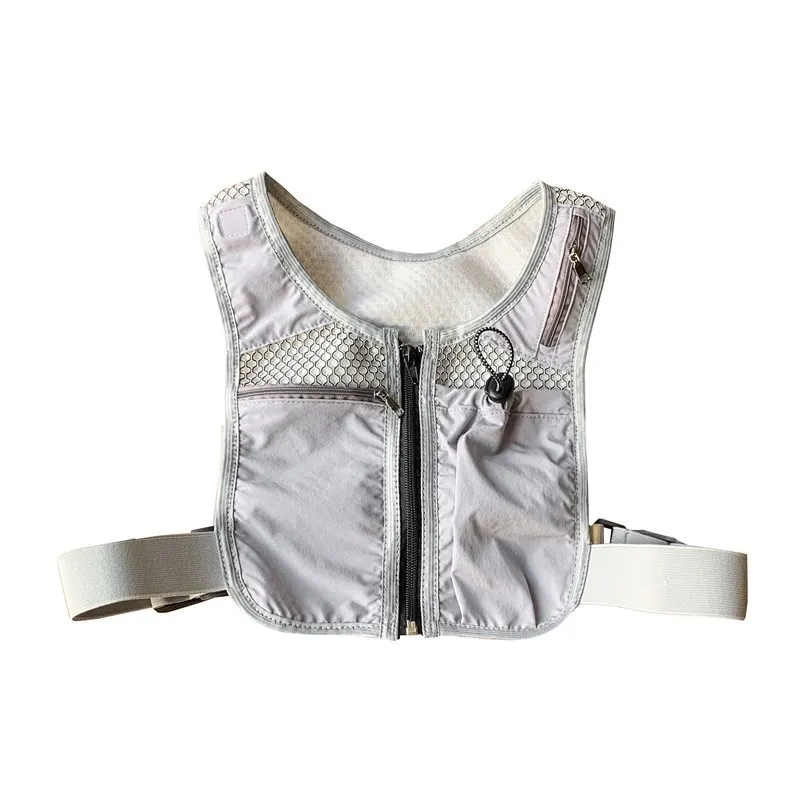 

Unisex Outdoor Sports Vest Bag - Reflective, Lightweight Breathable for Cycling/Running/Fitness, Couples-Friendly
