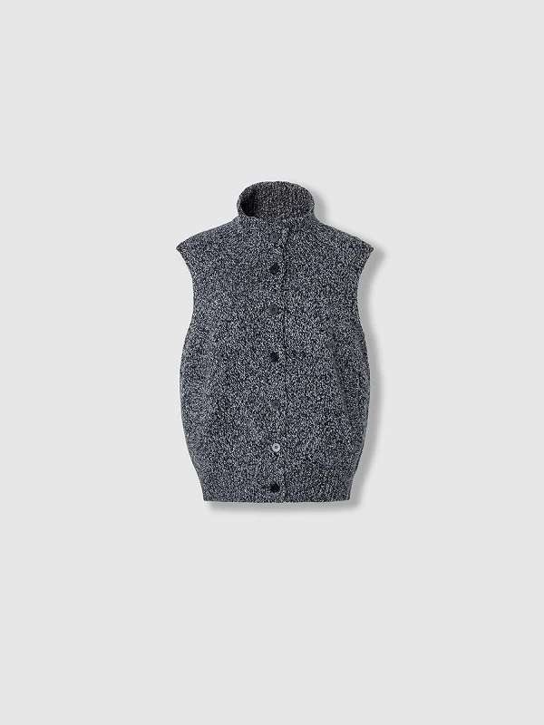 

plus Size Knitted Wool Blend Vest High Quali Spring Faion for plus Size Women Comfortable Breathable Svel Top
