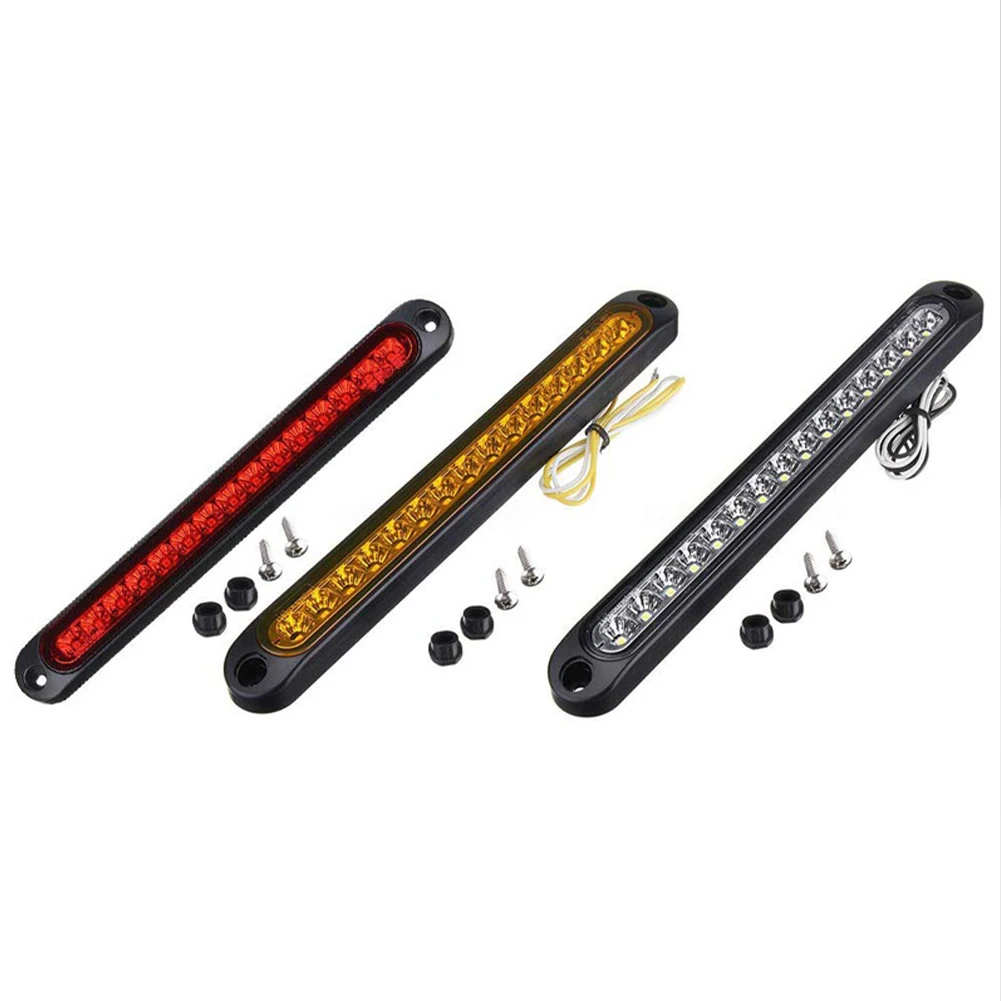 

Universal Car LED Tail Light High-brightness 15LED Diode Turn Signal Brake Reverse Backup Tail Light Strip For Bmw VW Benz