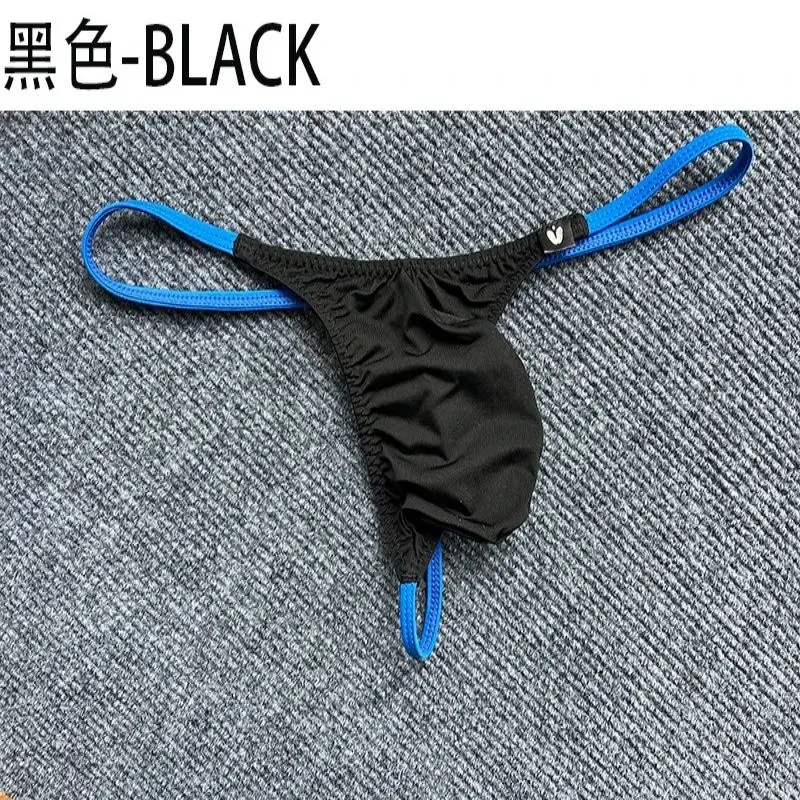 New Arrival Mens Sexy Thongs Naked Palm  G-strings Underwear Big Penis Pouch Underwear  ColorFul Mini Comfort Undies