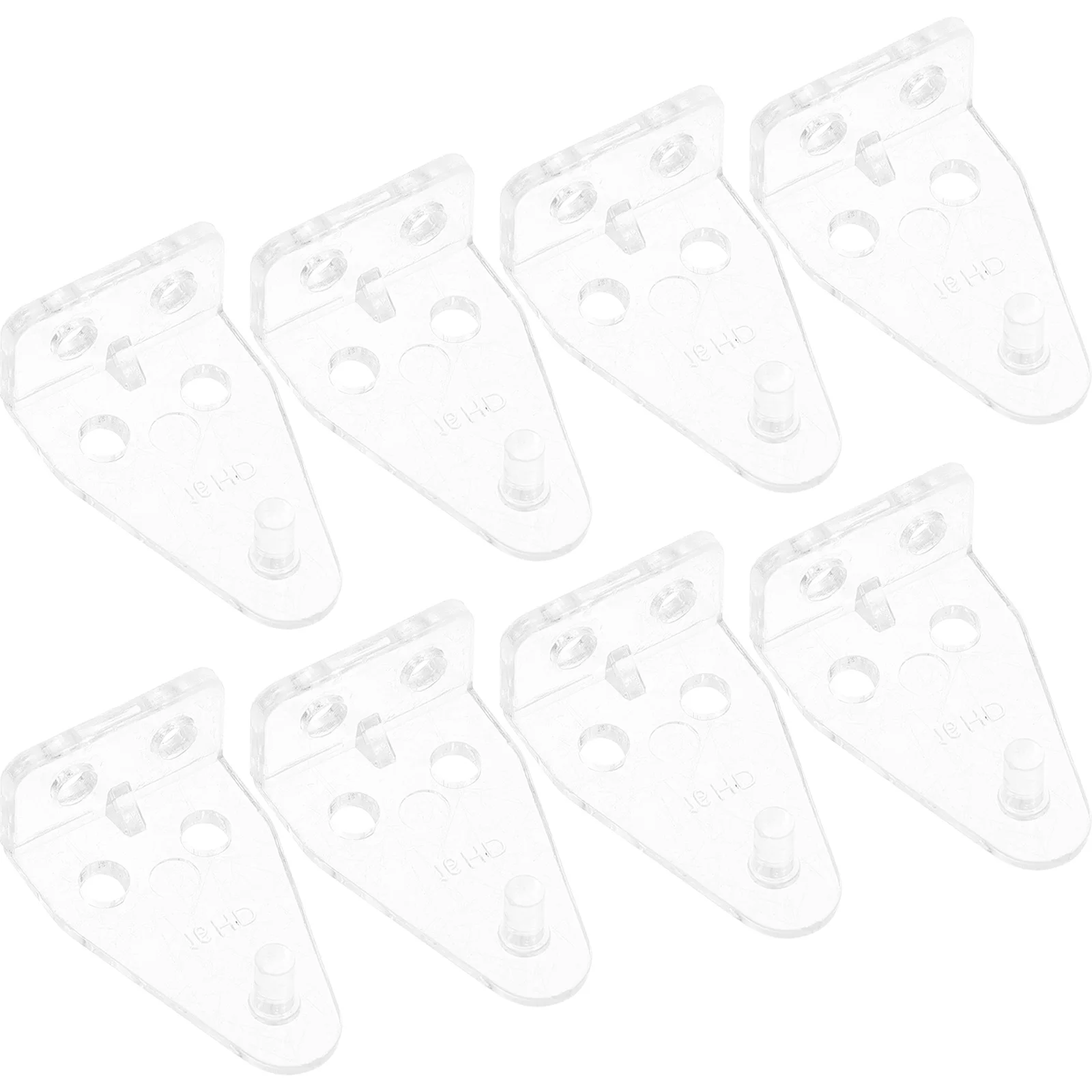 

12Pcs Clear Plastic Blind Holder Replacements Smooth Surface Not Easy to Deform Or Break Suitable for Most Blinds