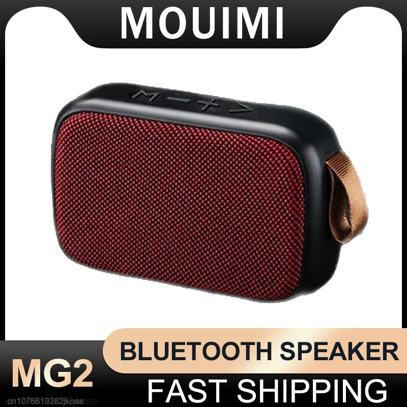 MG2 Portable Fabric Bluetooth Speaker Wireless Connection Outdoor Sports Stereo Voice Box Support TF Card Mobile Phone Universal