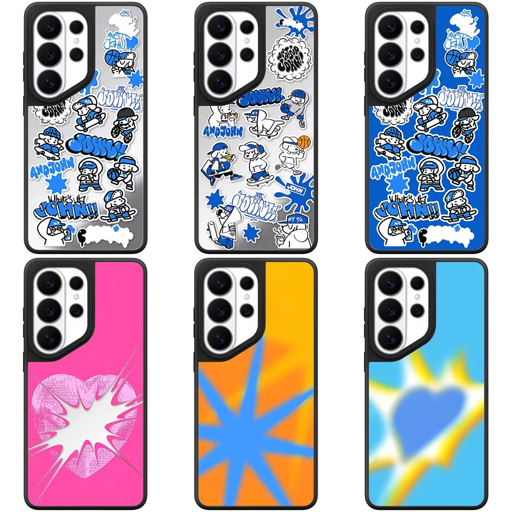 60826s8 Mirror Magnetic Case: Compatible with Samsung Galaxy S23 U S24U S25 S26 Ultra S25+ S26 Plus Shell