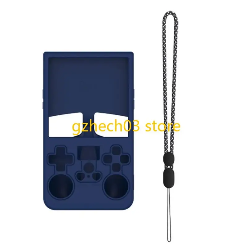 

G2AC Gamepad Skin Sleeve Protector Cover for R36 Gamepad Dustproof Housing Console Case Silicone Shell with Lanyard