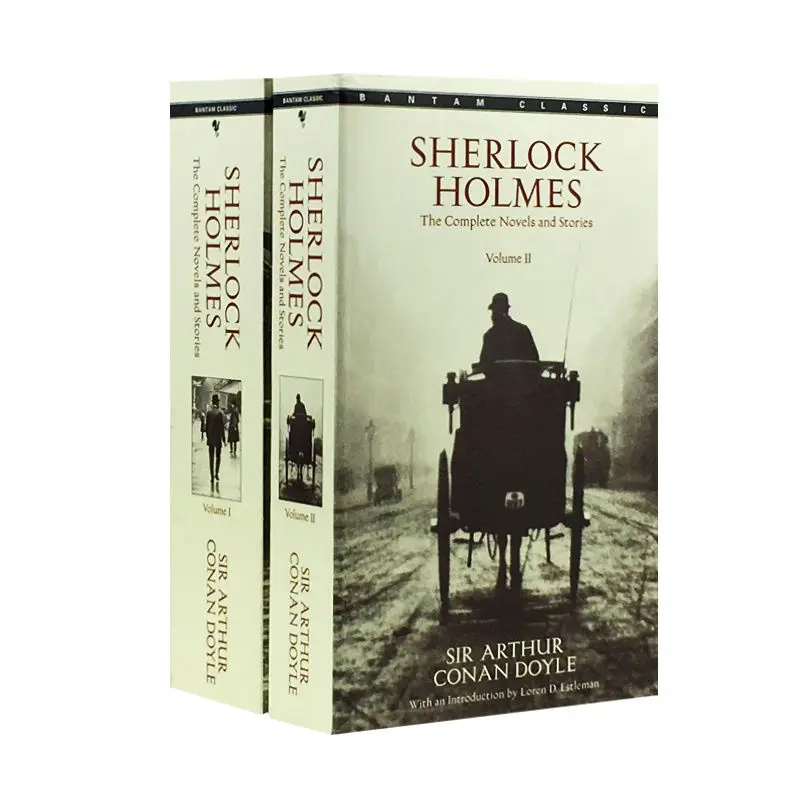 Sherlock Holmes Detective Complete Works English Novel 2 Set Of SherlockH Fiction Famous Books Livres Kitaplar