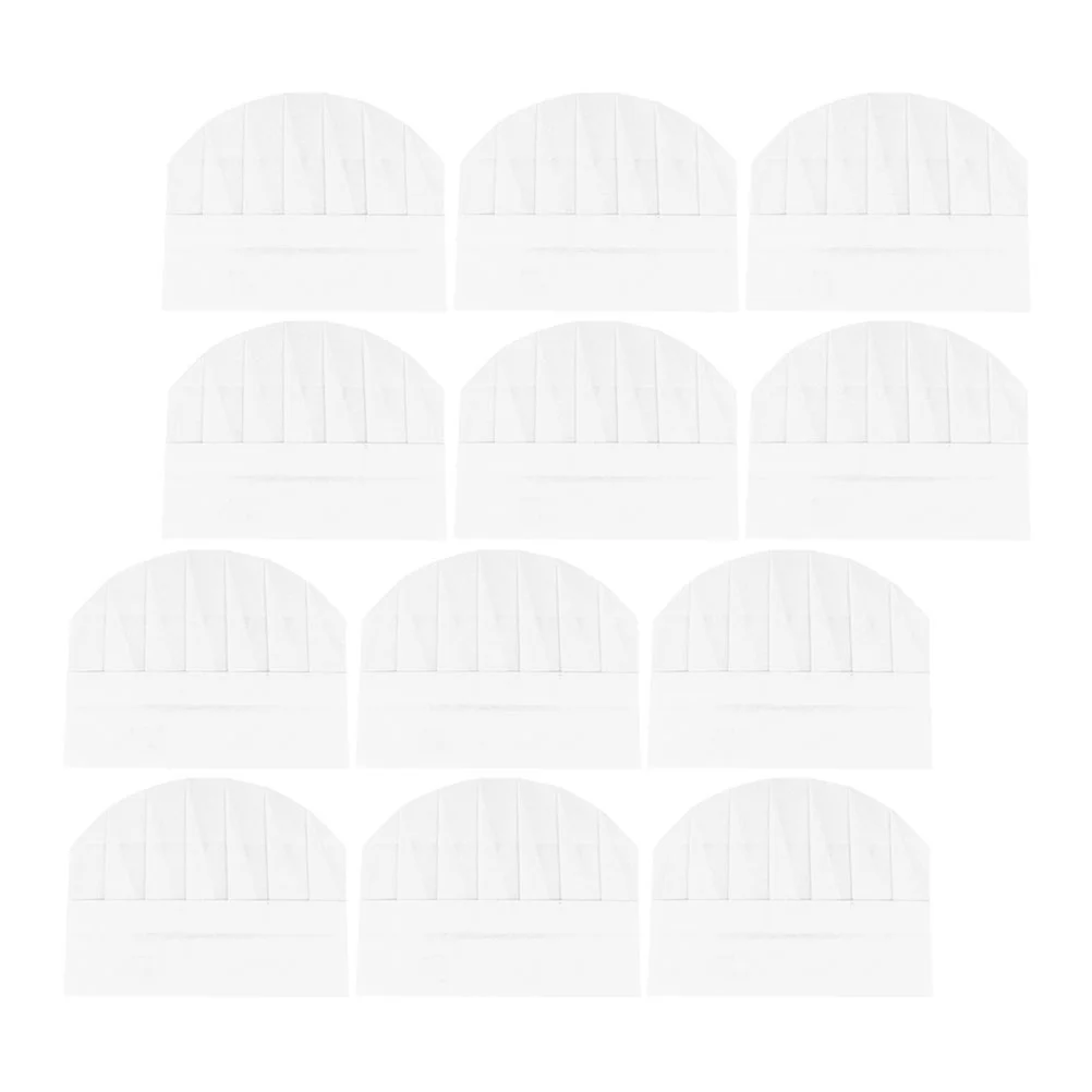 12 Pcs Service Cap Chef Hat Work Hats for Kids Party Paper Birthday Kitchen Cooking