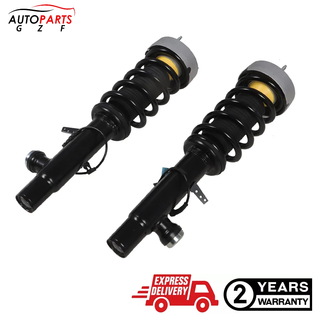

2X Front Shock Absorber Struts W/EDC For BMW X5 X6 X5M X6M F15 F16 F85 F86 13-