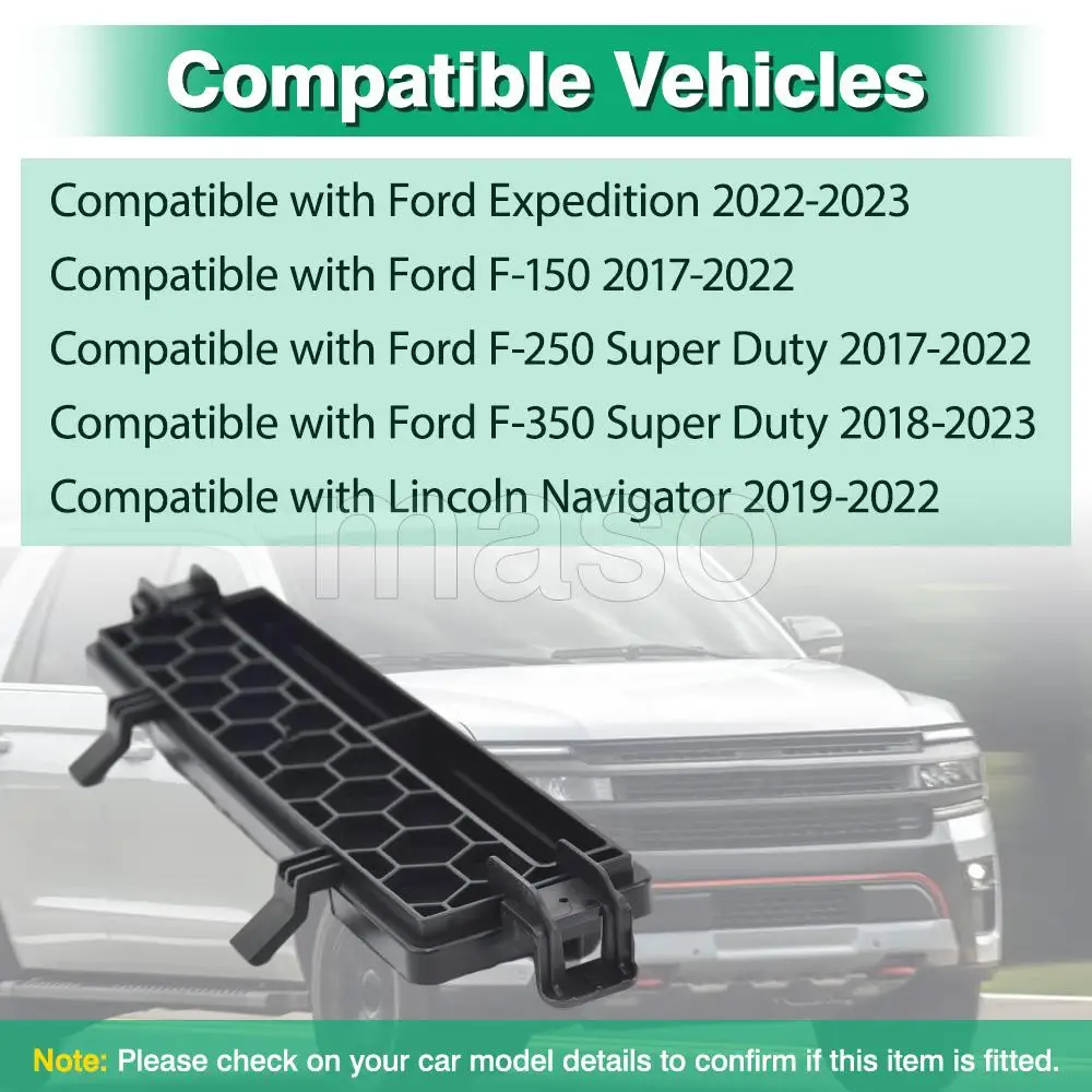 Cabin Air Filter Door Latch Cover For Ford Expedition F-150 F-250 350 Super Duty For Lincoln Navigator 2019-2022 FL3Z15022A69-B