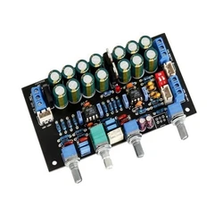 Multifunctional Pre-Amplifier Pre-Amplifier Tone Board Preamp Volume Tone Control DIY Speaker Amplifiers Sound Audio Amp