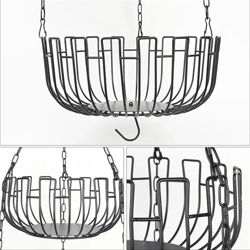 

CYCLI-Fruit And Vegetable Basket Kitchen Fruit Basket Fruit Holder Snack Organizer Vegetable Storage Metal Basket For Kitchens