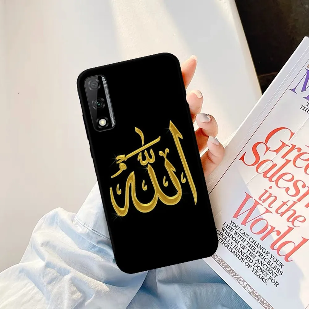 Muslim Islam Bismillah Allah Phone Case For Huawei Y9 6 7 5 Prime Enjoy 7s 7 8 plus 7a 9e 9plus 8E Lite Psmart Shell