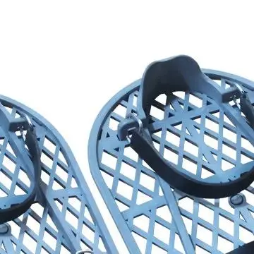 Lightweight ABS Concrete Work Shoes with Concrete Upper Treatment Nylon Strap System for Construction Blue Dimensions