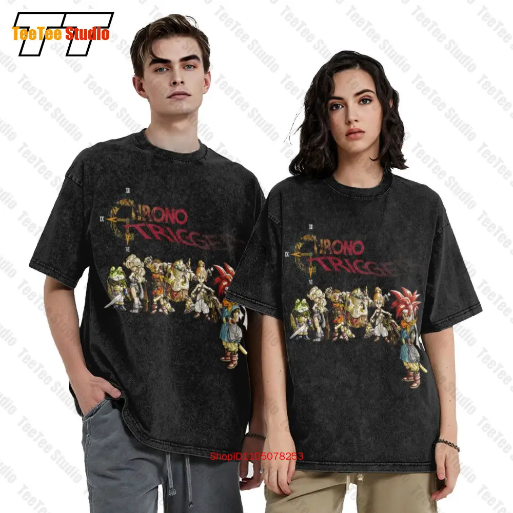 Chrono Trigger Retro Video Game Vintage Oversized T-Shirt 2BJF image 2