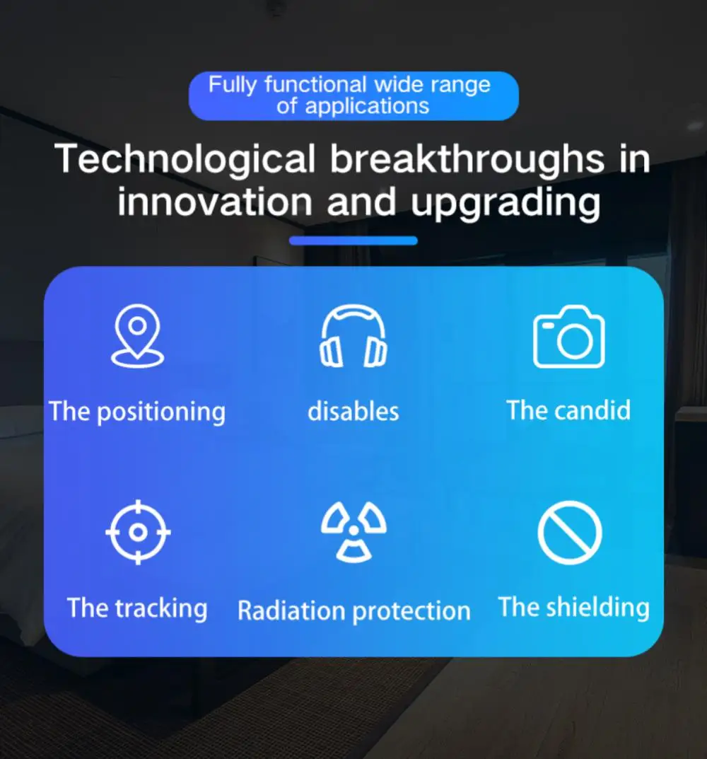Для скрытой камеры, защита для шпионской камеры, инфракрасная камера обнаружения, предотвращение мониторинга, для гаджетов, отелей