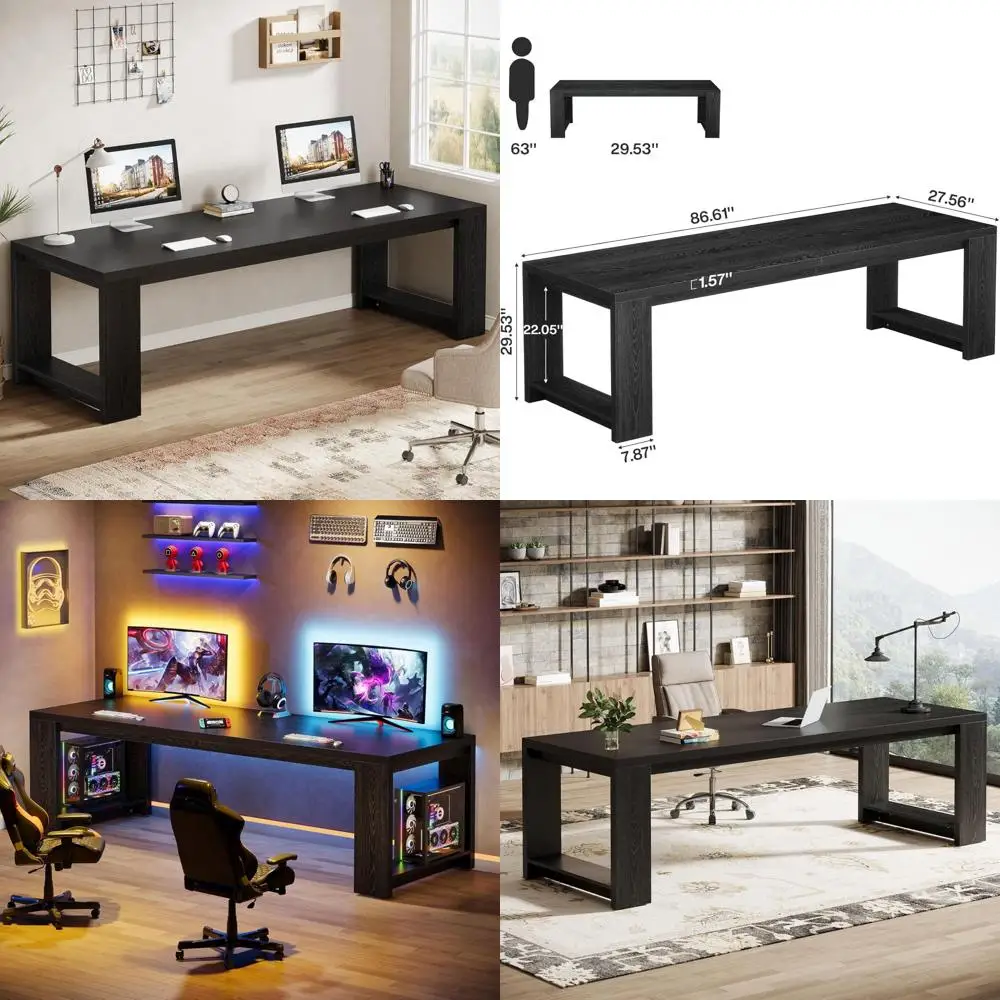 iPormis Floating Twin Size Bed Frame with LED Lights & Charging Station, Platform Bed with Wooden Storage Headboard, Heavy Duty