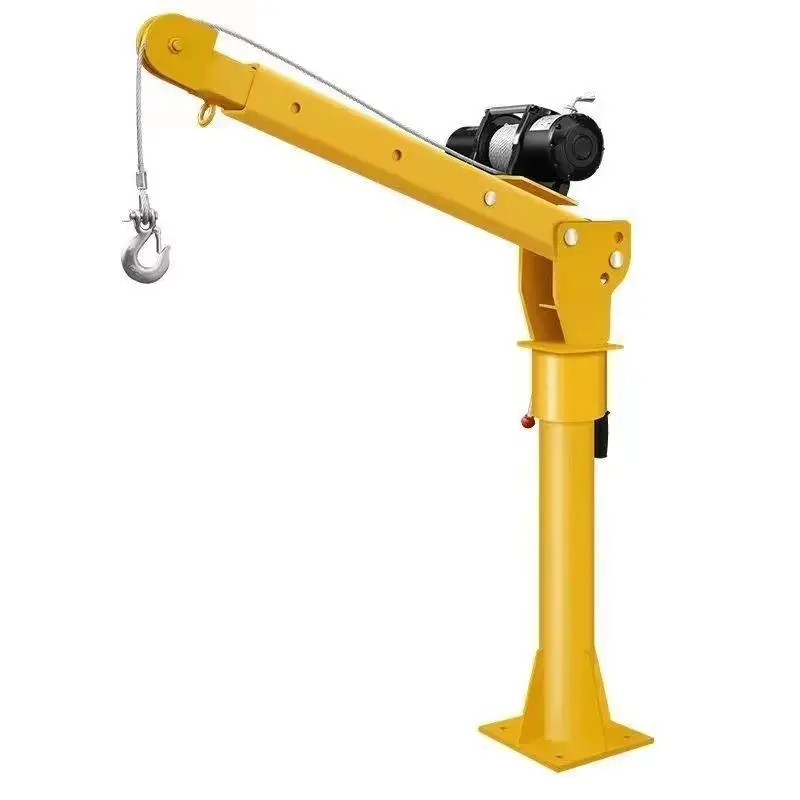 

Car crane 12v24v truck-mounted lifting small crane mobile hoist household electric hoist lifting crane