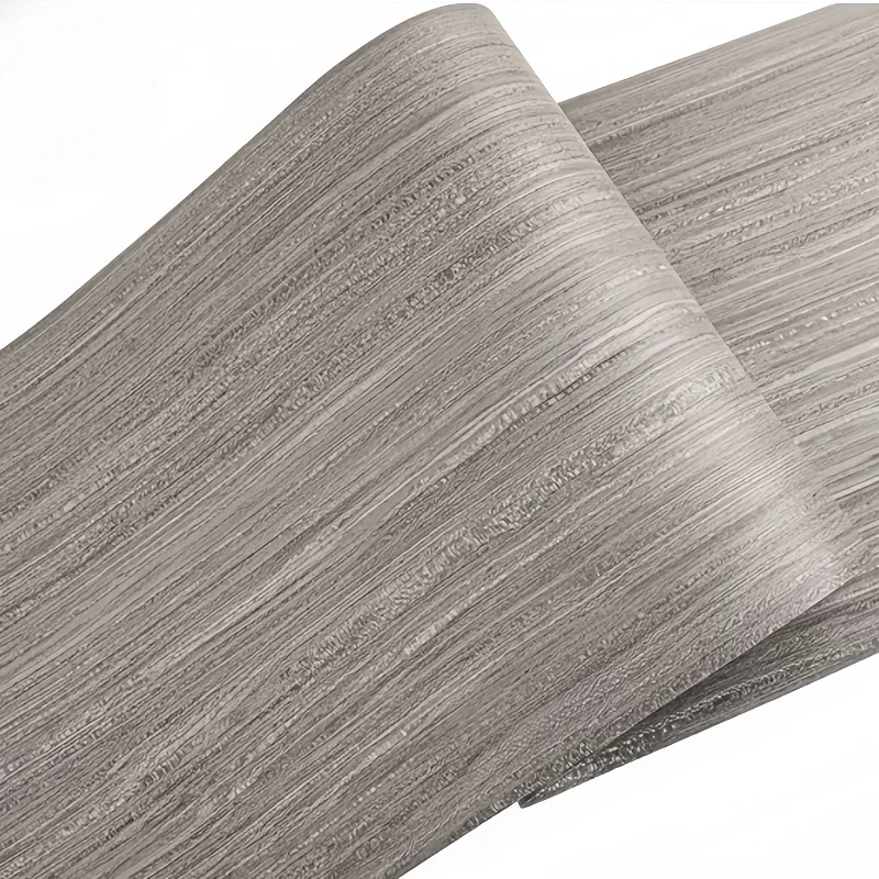 Grey Nice Solid Wood Veneer Decoration Hotel Furniture Speaker Musical Instrument Handmade veneer L :2.5Meters W:58cm T:0.5mm