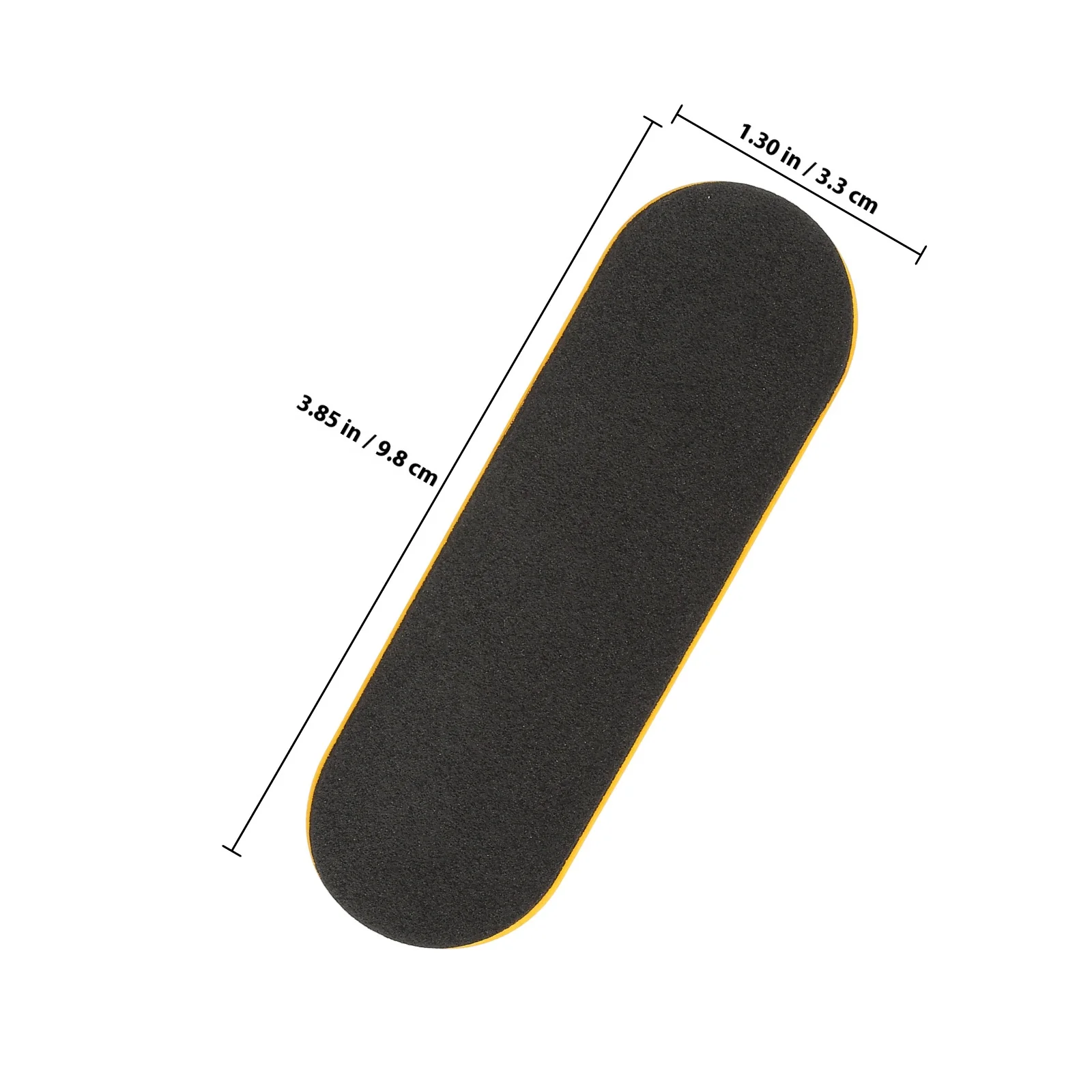 10Pcs Fingerboard Foam Grip Tape Non-Slip Flexible Cushion Double-Sided Adhesive Fingerboard Accessory Grip Stickers