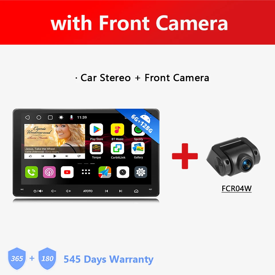 9 inch 6G+128G Android Car Stereo 2 Din Touch Screen Wireless