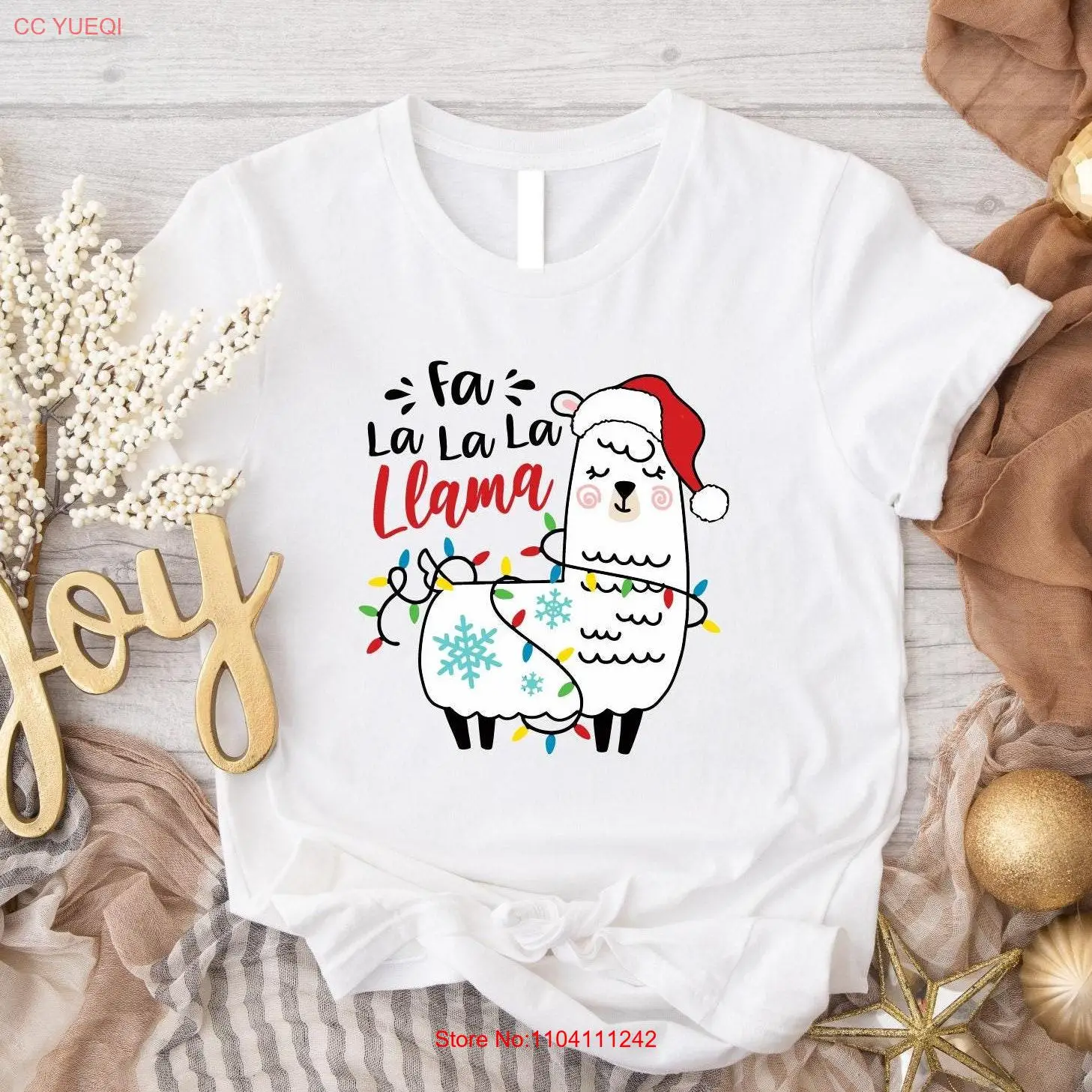 Fa La Llama T Shirt… - image
