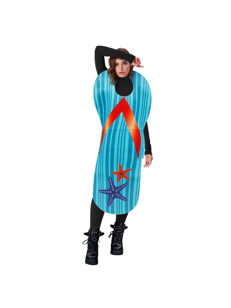 

loween Cosplay Costume Digital Print Stage Par Performance Faionable Outfit High Waist Skirt Polyester Material