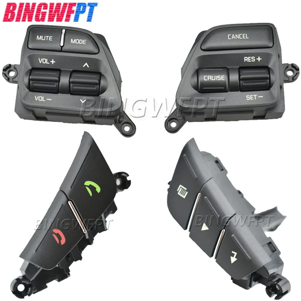 High Quality Button Switch for KIA CERATO K3 K3S Ceed JD Steering Wheel Button Separate To Sell