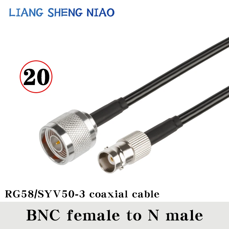 Imagem -06 - Bnc para Uhf Pl259 Plugue Macho e Conector Fêmea Jack Crimp Rg58 Cabo Fio Terminal rf Jumper Pigtail So239 03 M30m