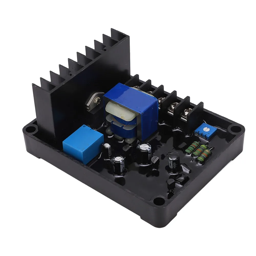 

GB 170 AVR Automatic Voltage Regulator 220/380/400VAC 3 Phase Brushed Voltage Regulator Stabilizes Voltage Output Durable