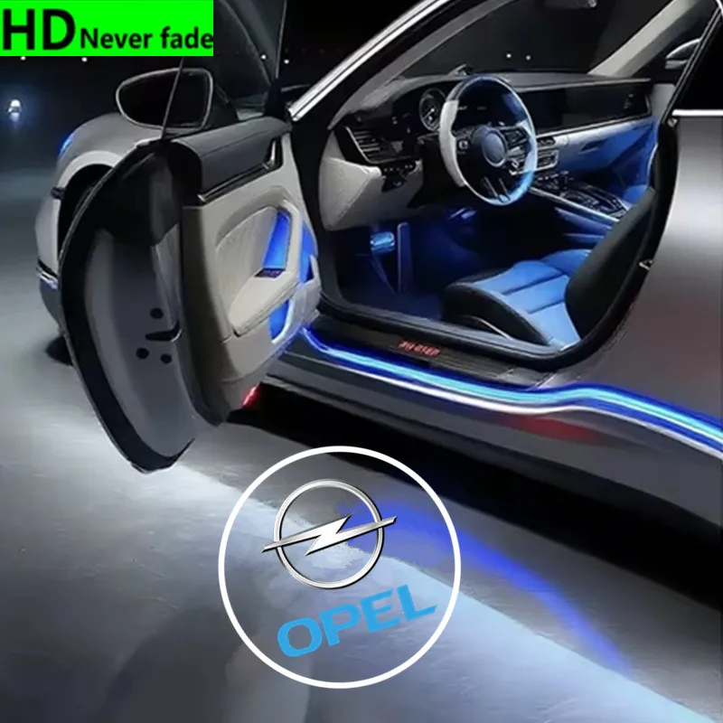 

Светодиодные лазерные проекторы логотипа на дверь автомобиля HD для Opel Insignia 2009-2016 2017 2018, аксессуары для авто