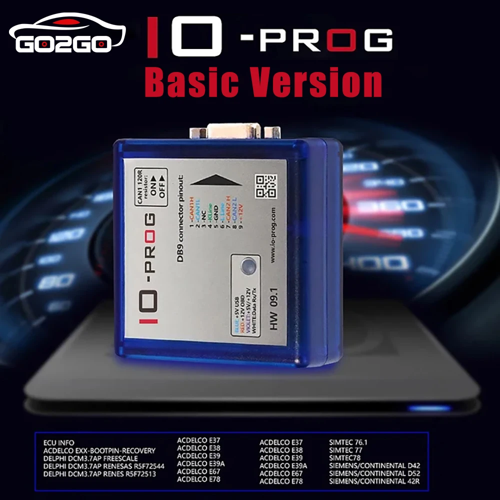 

ECUHELP IO-PROG IO Prog for Opel for GM OBD2 ECU Programmer Tool via OBD / on Bench (Basic Version)