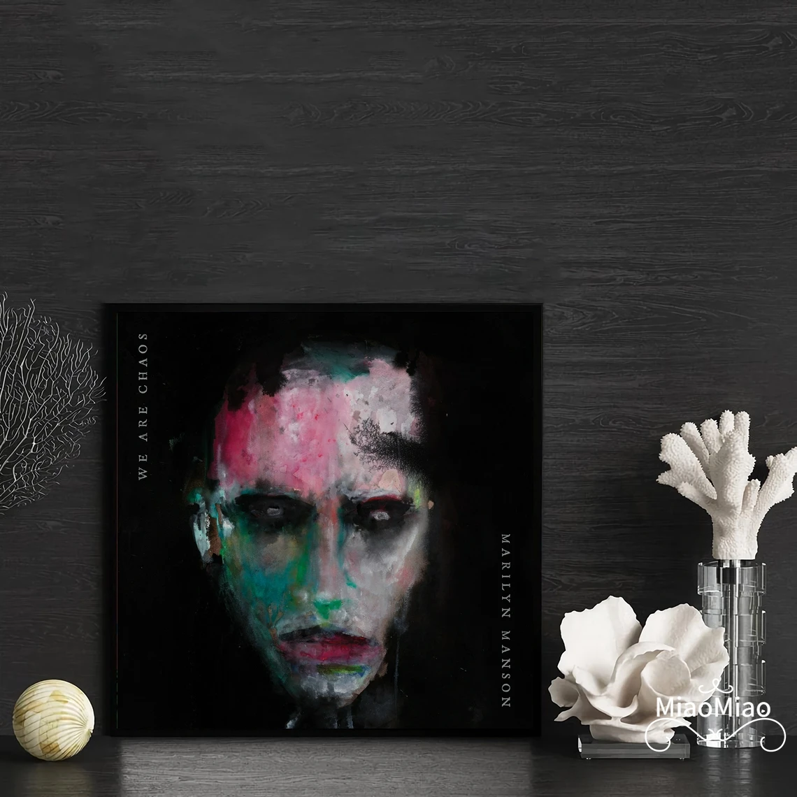 Marilyn Manson We Are Chaos Music Album Poster Canvas Art Print Home Decor Wall Painting ( No Frame )