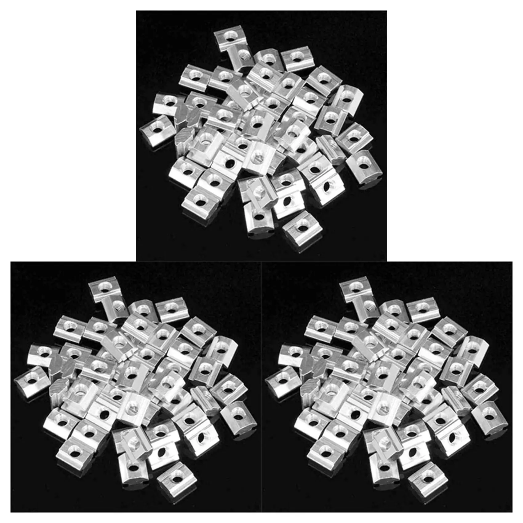 

ABAH-150 шт. Гайки-слайдеры M5, оцинкованные, из углеродистой стали, для алюминиевого профиля 2020