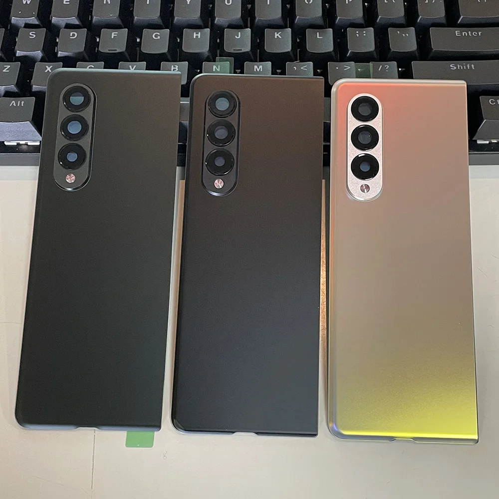 Back Glass Replacement Case Cover Housing For Samsung Galaxy Z Fold3 Fold 3 Back Rear Glass Case + Tools