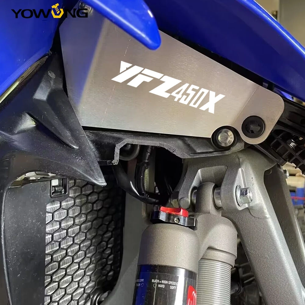 For Yamaha YFZ 450R YFZ450R SE YFZ450X YFZ 450X CNC Front Lamp Headlight Deletes Cover Guard Protector Headlight removal cover