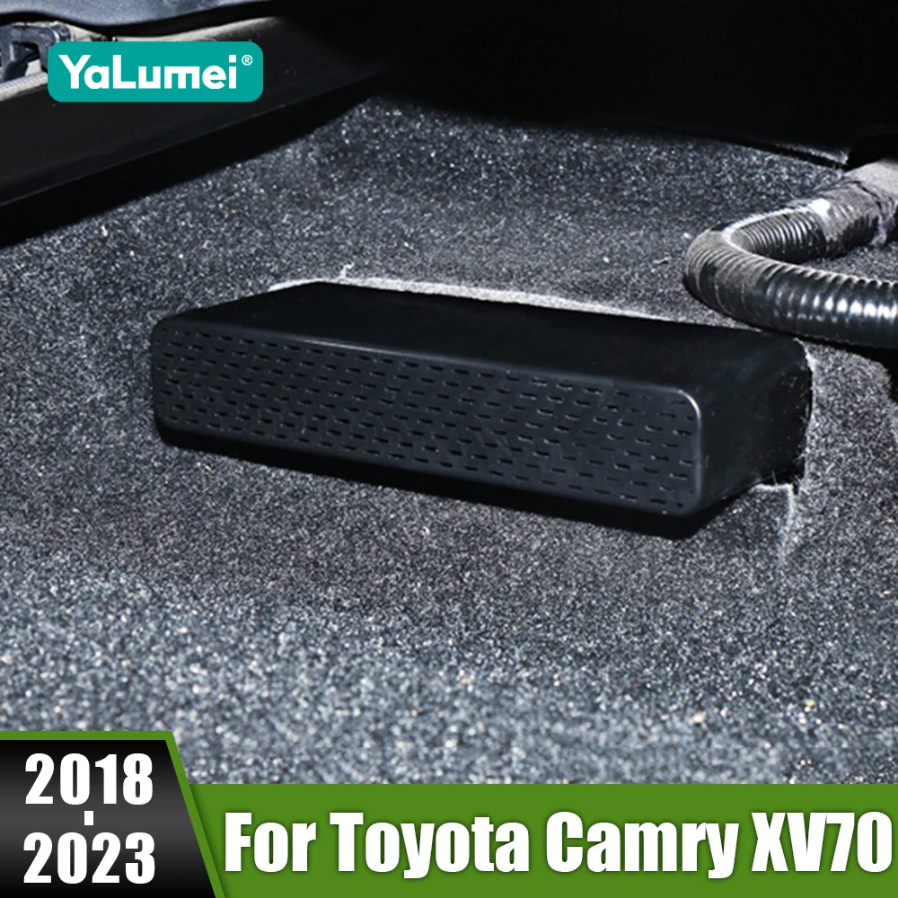 

For Toyota Camry XV70 70 2018 2019 2020 2021 2022 2023 ABS Car Under Seat Air Conditioning Outlet Protective Trim Cover Shell