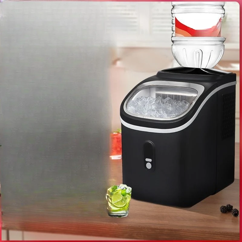 

Ice machine, household small milk tea shop, coffee shop automatic ice making, square ice commercial making machine