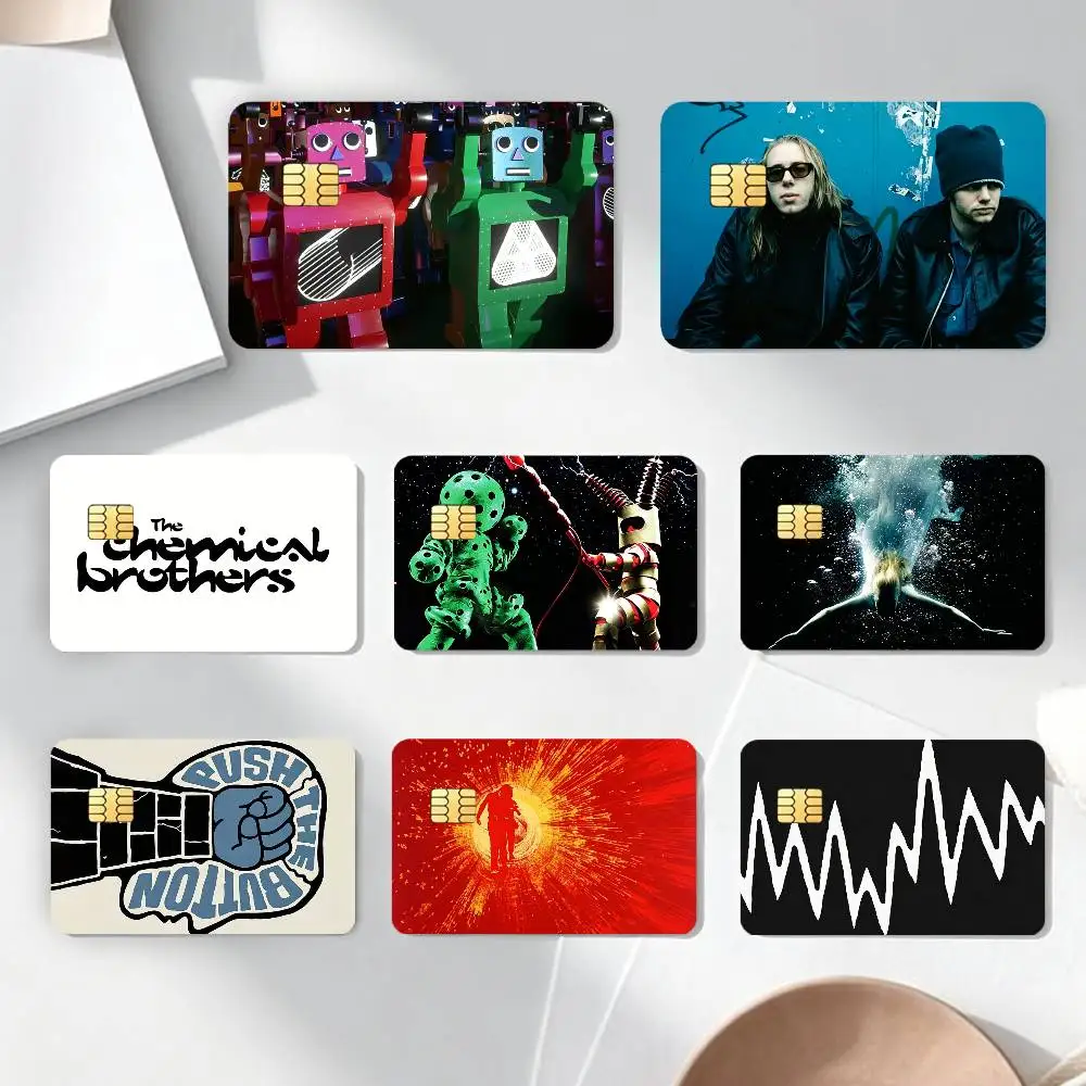 

Go The Chemical Brothers song Credit Card HD Stickers Game Card Decal Card Matte Film Skin Small Chip Waterproof Sticker