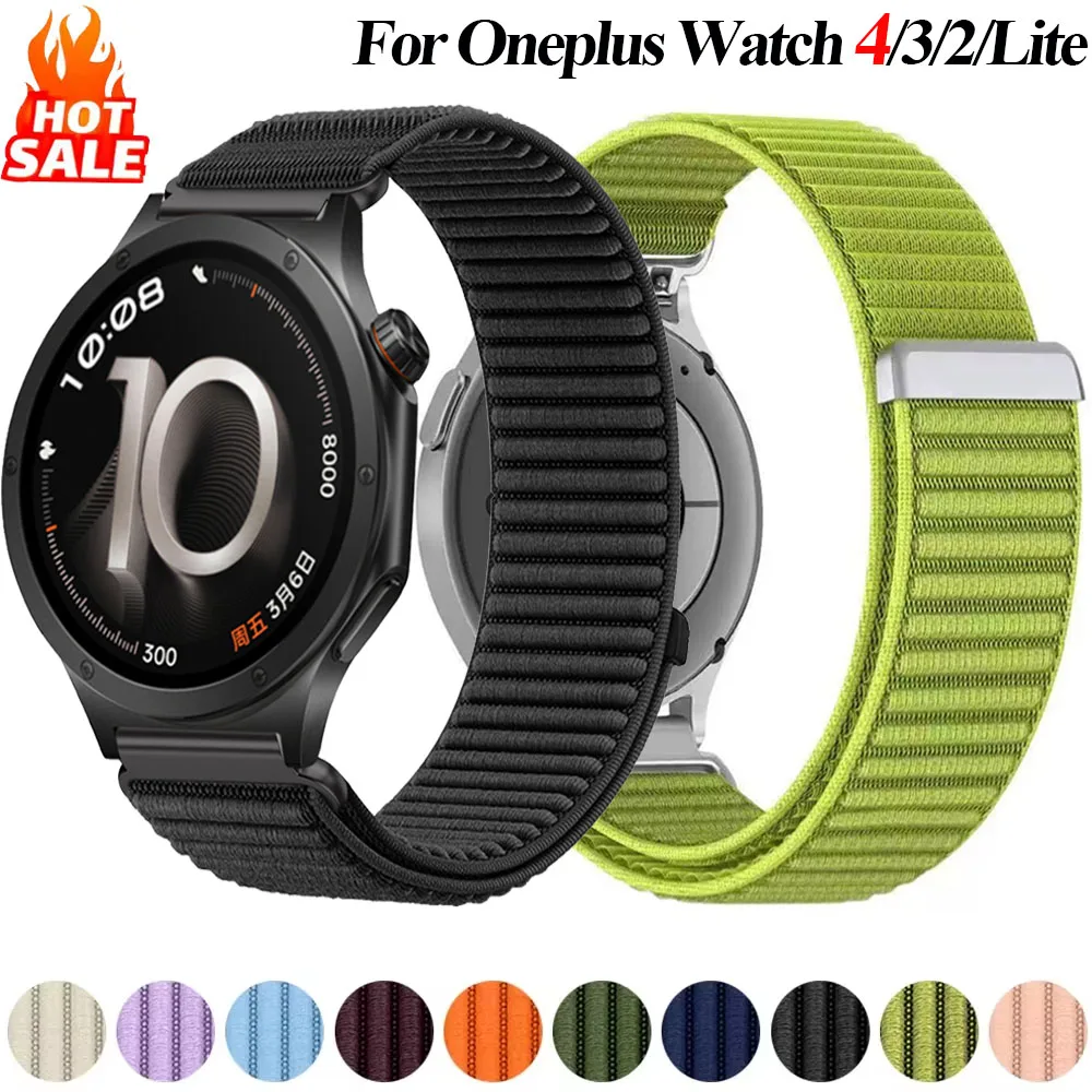 Bracelet en Nylon ondulé de 18mm, 20mm, 22mm, pour montre Oneplus 4/3/2/2R/Lite, Bracelet de Sport pour montre OPPO X3/X2 mini/X/S
