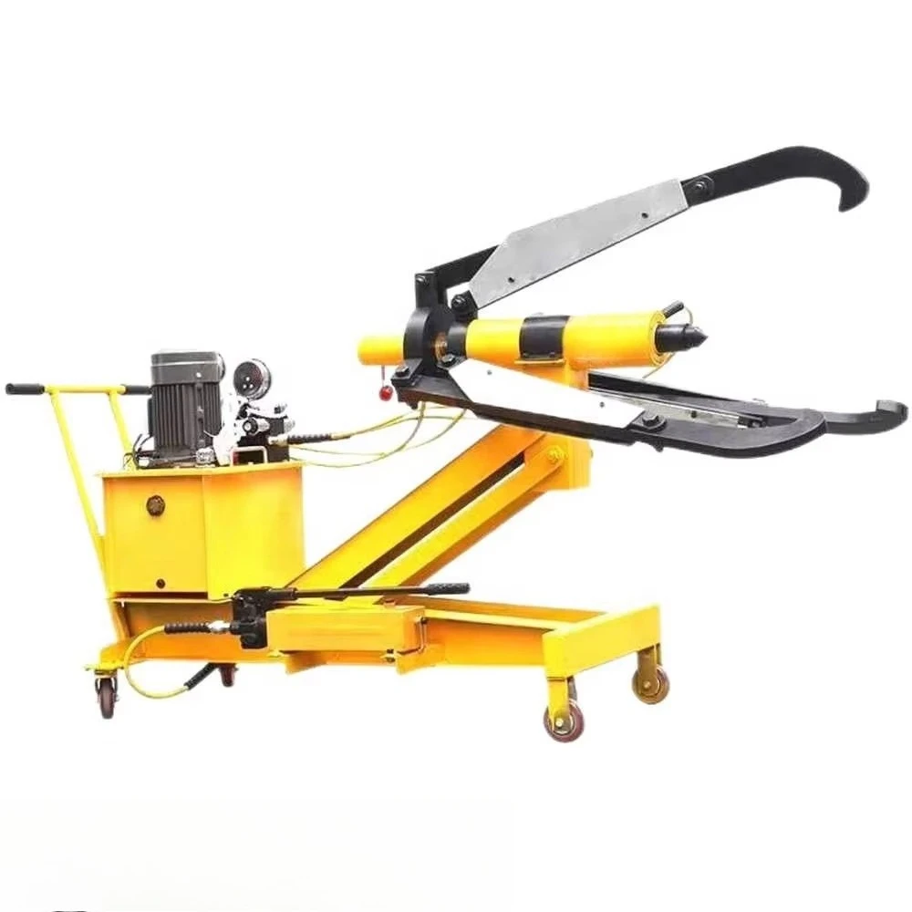 50T Automatic Lifting Hydraulic Gear Puller Bearing Tools Steel Material for Crimping Hydraulic Puller Tools