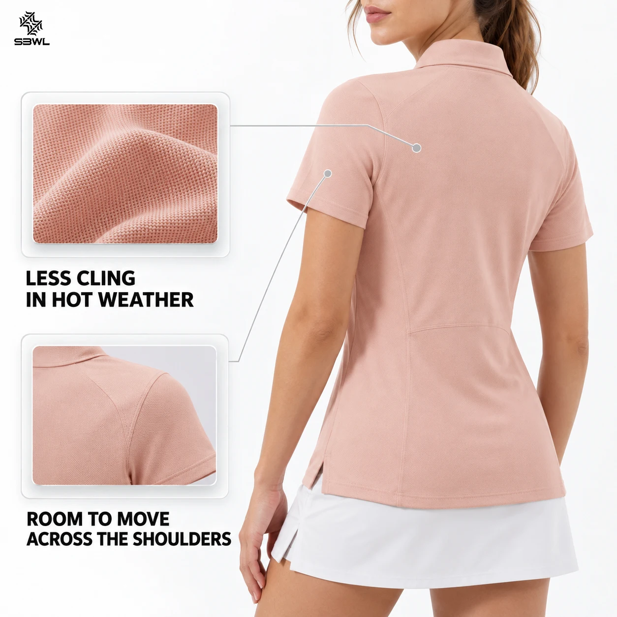 SBWL 2026 High Quality Women's Yoga Tops Quick Dry Sport Top Fitness Female Short Sleeve Gym T Shirt Running Sweatshirt Tees image 3