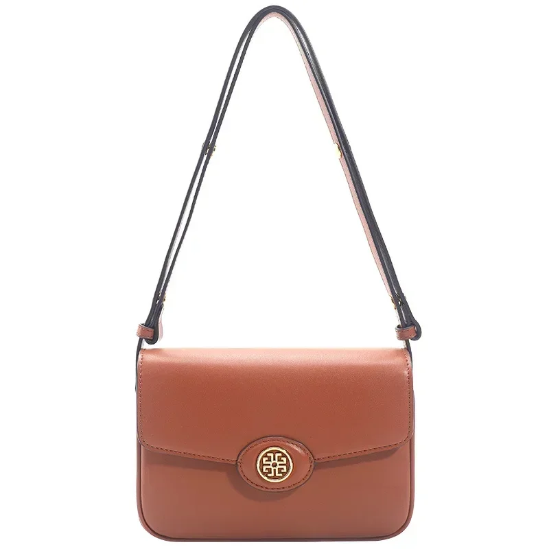 Bolso cruzado de cuero de marca de lujo para mujer, bolsos de diseñador famoso, bolso de mano, bolso de hombro para compras